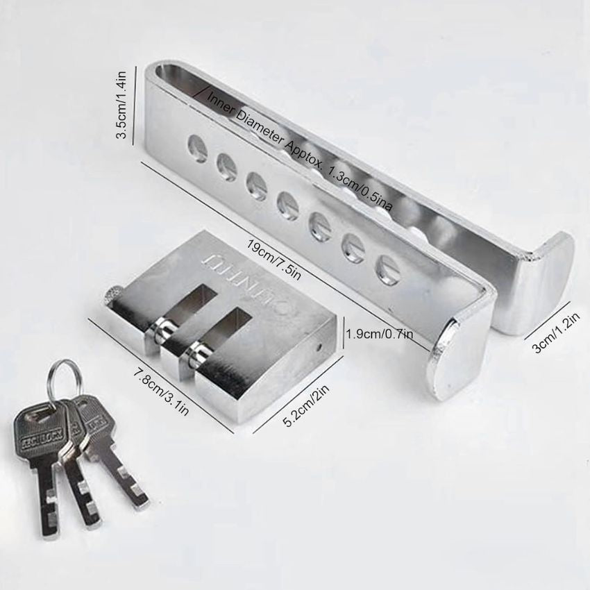 PEDAL BLOQUEO ANTIRROBO DE AUTO - LockGuard