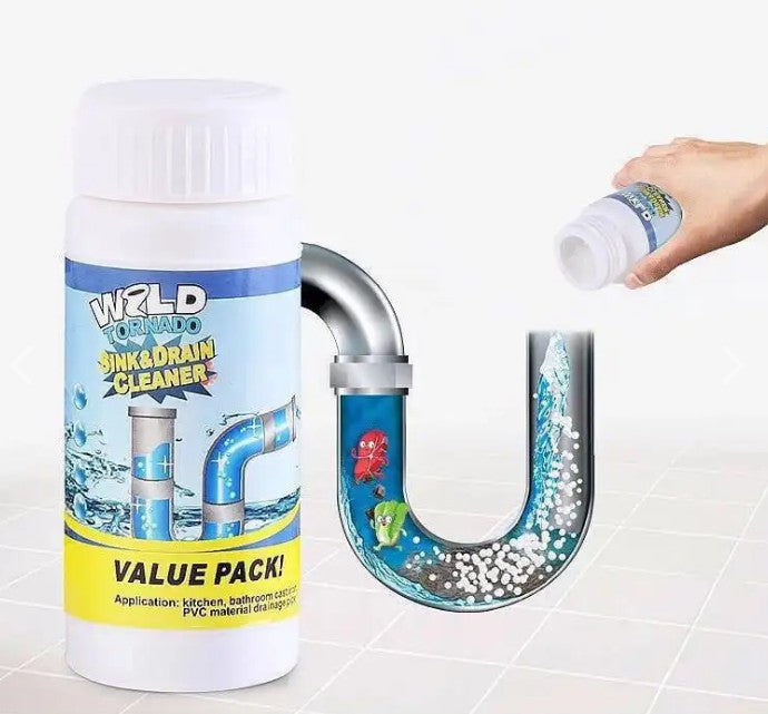 POTENTE LIMPIADOR DE DESAGUES (PACK DE 3 UNIDADES)