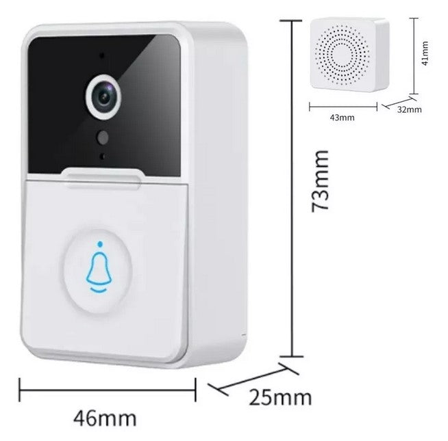 Timbre Inalámbrico Exterior con Cámara