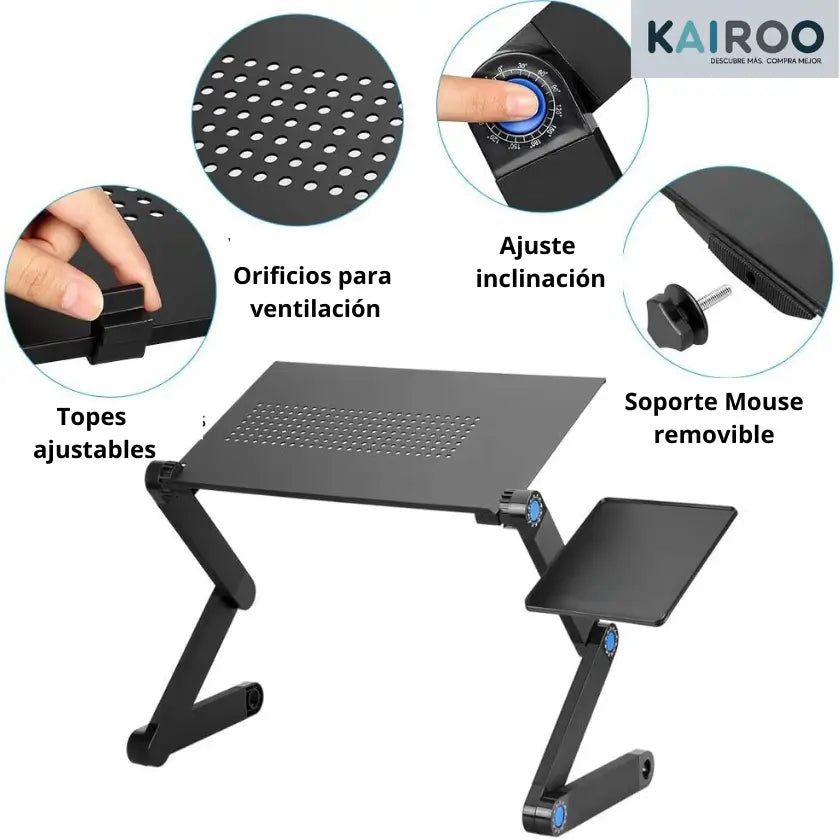 MESA PORTÁTIL PLEGABLE PARA NOTEBOOK