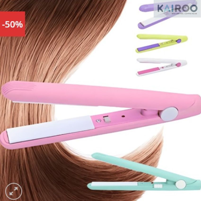 MINI ALISADOR-RIZADOR DE PELO