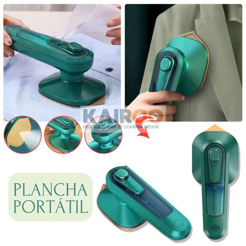 MINI PLANCHA ELÉCTRICA PORTÁTIL 2 EN 1