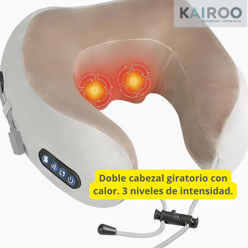 COJÍN MASAJEADOR CERVICAL - THERMA FLOW