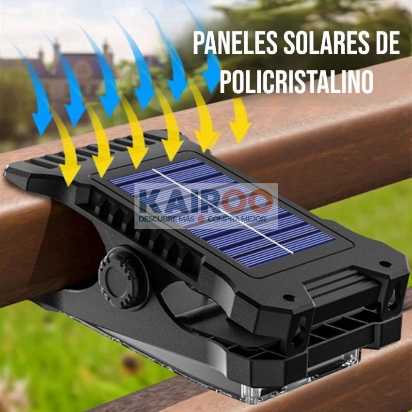 FOCO LED SOLAR EXTERIOR LumiClip