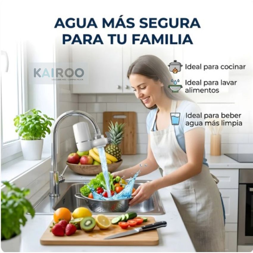 FILTRO PURIFICADOR DE AGUA - CARBÓN ACTIVADO