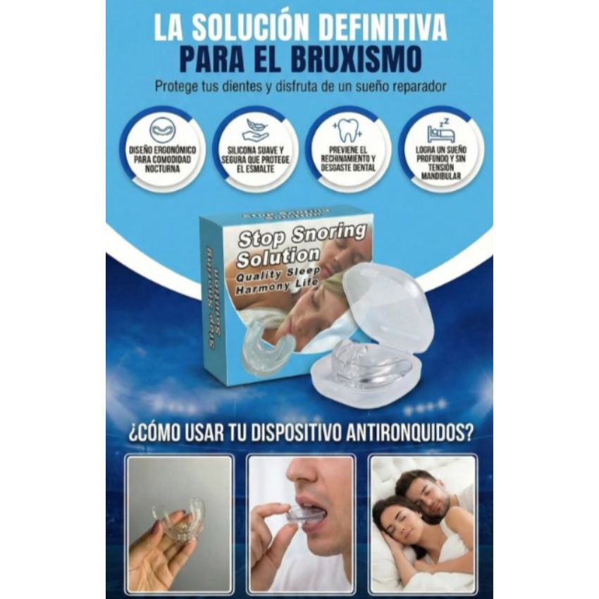 PLACA ANTI BRUXISMO-RONQUIDO