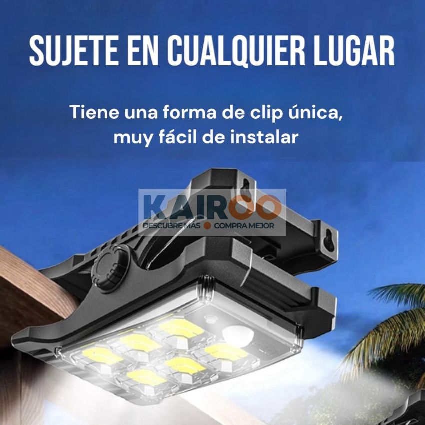 FOCO LED SOLAR EXTERIOR LumiClip