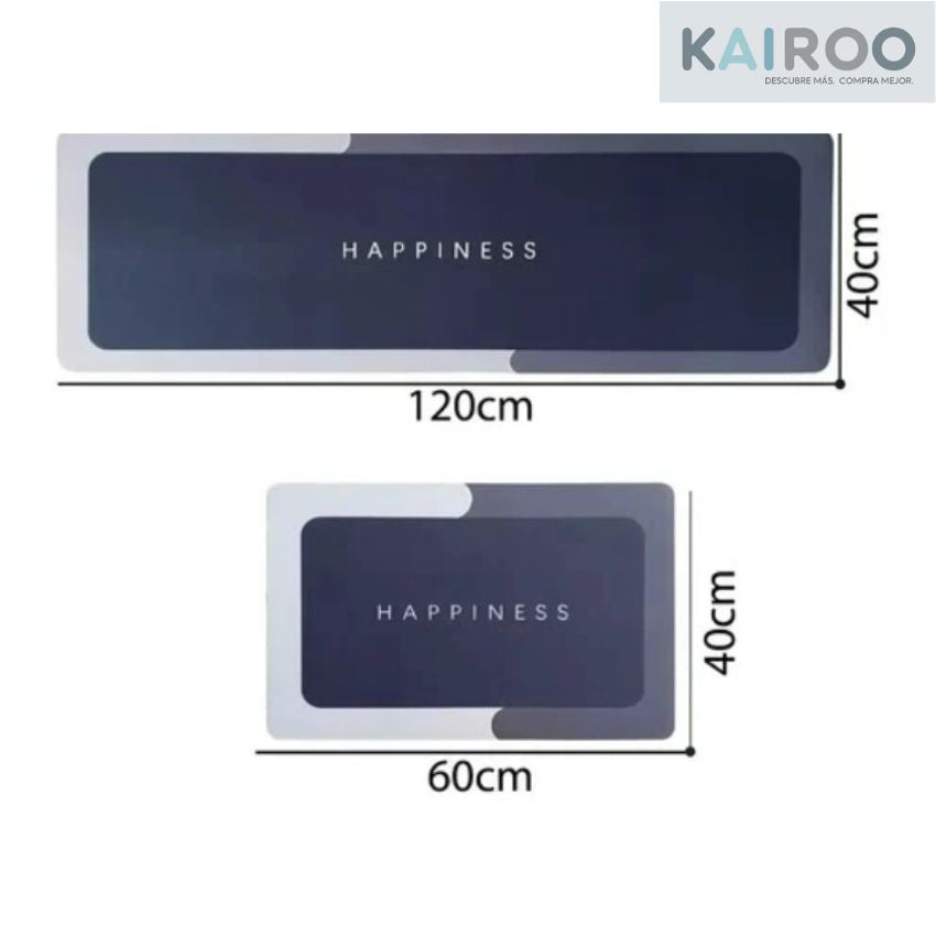 TAPETE ANTIDESLIZANTE BAÑO-COCINA (2 PIEZAS)