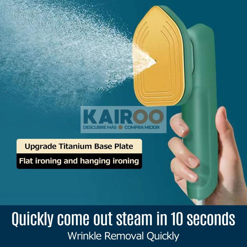 MINI PLANCHA ELÉCTRICA PORTÁTIL 2 EN 1