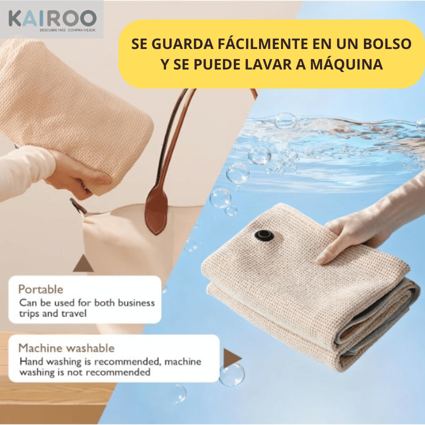 MANTA CALEFACTORA ELÉCTRICA CONEXIÓN USB
