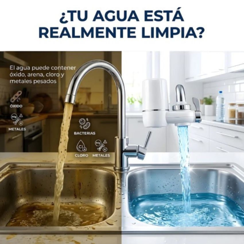 FILTRO PURIFICADOR DE AGUA - CARBÓN ACTIVADO