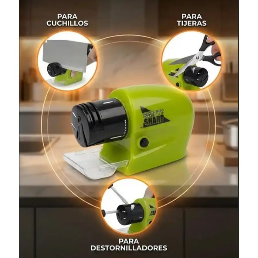 AFILADOR DE CUCHILLOS MULTIFUNCIONAL - Swifty Sharp