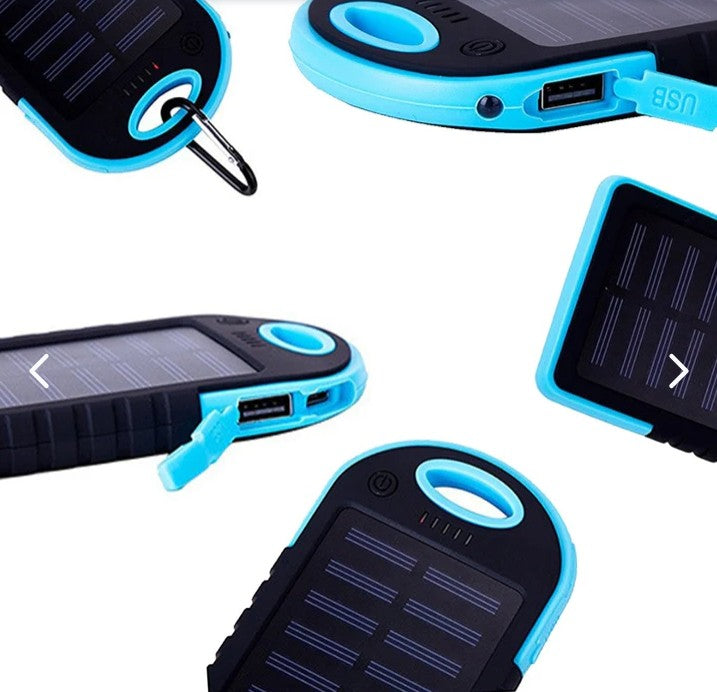CARGADOR SOLAR USB (POWER BANK)