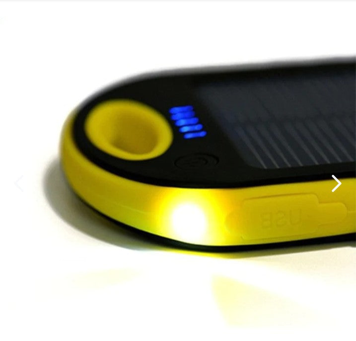 CARGADOR SOLAR USB (POWER BANK)