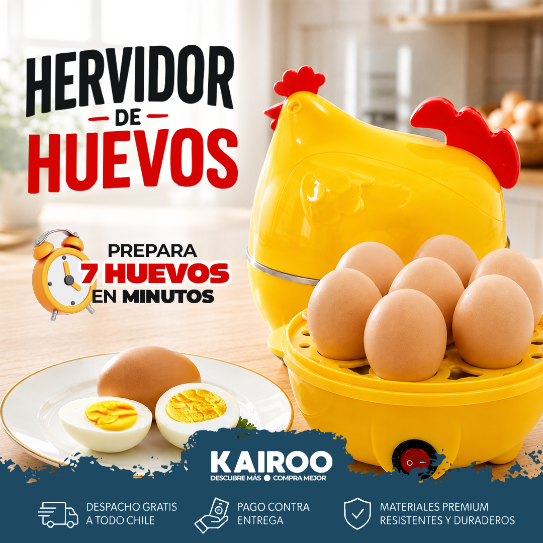 HERVIDOR DE HUEVOS ELÉCTRICO